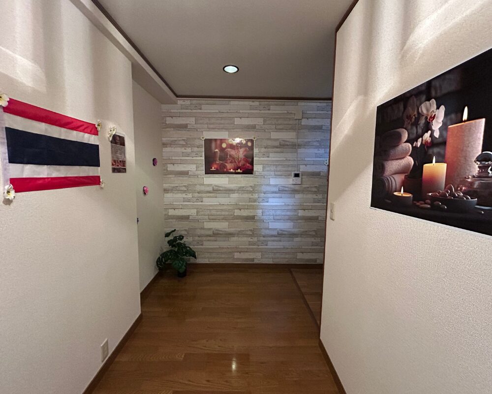 茨城県日立市十王町のタイ古式マッサージ・スッカヤーの店内